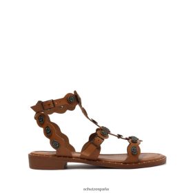 Schutz España P46XRJ115 beige intenso | Schutz sandalia aletta de piel