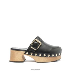 Schutz España P46XRJ196 negro | Schutz siempre plano de cuero