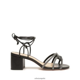 Schutz España P46XRJ19 negro | Schutz sandalia joane de media espuma y cristal