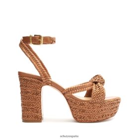 Schutz España P46XRJ1 marrón | Schutz Sandalia kareena de piel napa con plataforma
