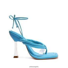 Schutz España P46XRJ355 azul verdadero | Schutz sandalia meghan de vinilo