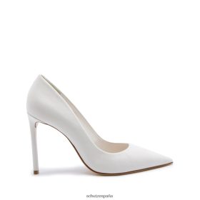 Schutz España P46XRJ436 blanco | Schutz zapatos de tacón lou de cuero