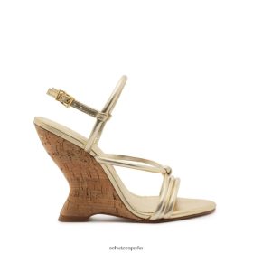 Schutz España P46XRJ454 oro | Schutz sandalia daryl de piel metalizada