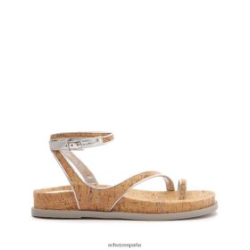 Schutz España P46XRJ544 plata | Schutz sandalia chinara de piel