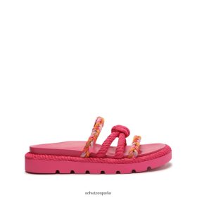 Schutz España P46XRJ604 rosa | Schutz sandalia mel sporty cordao piel