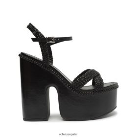 Schutz España P46XRJ622 negro | Schutz sandalia karima cutout atanado de piel