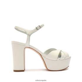 Schutz España P46XRJ655 blanco | Schutz sandalia keefa de napa