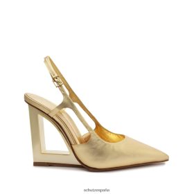Schutz España P46XRJ700 oro | Schutz Salón filipa casual destalonado de piel metalizada