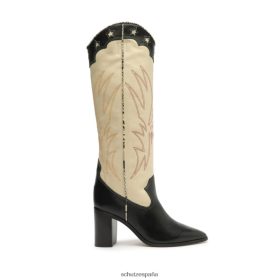 Schutz España P46XRJ793 negro | Schutz bota de cuero maryana block casual west atanado prime