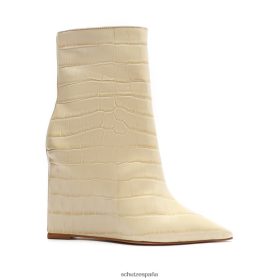 Schutz España P46XRJ865 cáscara de huevo | Schutz botín asya de piel con relieve de cocodrilo