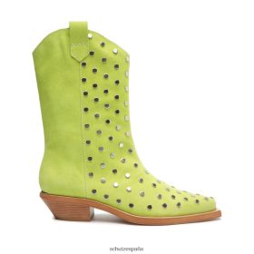 Schutz España Zapatos P46XRJ188 lima fresca | Schutz botín zachy de ante con tachuelas