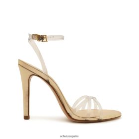 Schutz España Zapatos P46XRJ224 oro | Schutz sandalia amelia de piel