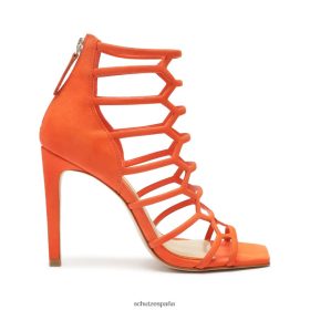 Schutz España Zapatos P46XRJ278 naranja llama | Schutz sandalia julianna de nobuk