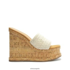 Schutz España Zapatos P46XRJ476 marfil crudo | Schutz sandalia dalle casual tira de piel
