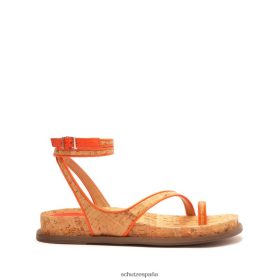 Schutz España Zapatos P46XRJ557 naranja llama | Schutz sandalia chinara de piel