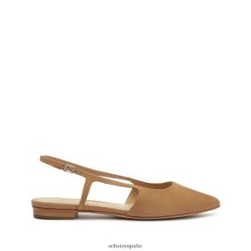 Schutz España Zapatos P46XRJ569 verdadero beige | Schutz boris zapatos planos de nobuk
