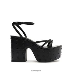 Schutz España Zapatos P46XRJ677 negro | Schutz sandalia anne de piel de napa