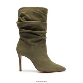 Schutz España Zapatos P46XRJ866 álamo temblón verde | Schutz botín ashlee de gamuza