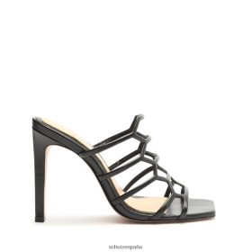 Schutz Zapatos P46XRJ264 negro | Schutz sandalia julianna Weekend de piel napa