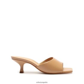 Schutz Zapatos P46XRJ318 beige miel | Schutz sandalia dethalia de piel