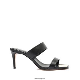 Schutz Zapatos P46XRJ327 negro | Schutz sandalia piel aruana