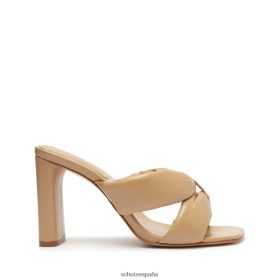 Schutz Zapatos P46XRJ33 verdadero beige | Schutz sandalia hada alta de napa