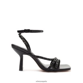 Schutz Zapatos P46XRJ351 negro | Schutz sandalia anne de piel de napa media