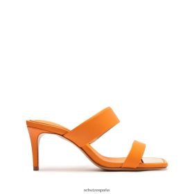 Schutz Zapatos P46XRJ390 mandarina brillante | Schutz sandalia aruana de napa
