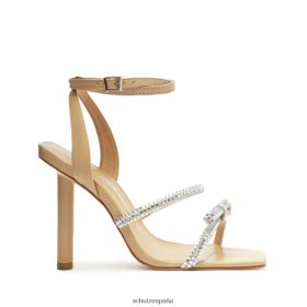 Schutz Zapatos P46XRJ408 oro | Schutz sandalia earla de piel de napa