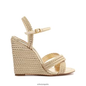 Schutz Zapatos P46XRJ459 oro | Schutz sandalia karima de napa metalizada