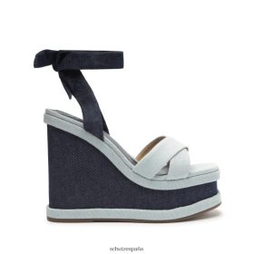 Schutz Zapatos P46XRJ477 azul | Schutz sandalia vaquera vitoria
