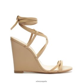 Schutz Zapatos P46XRJ480 verdadero beige | Schutz Sandalia casual deonne de piel napa