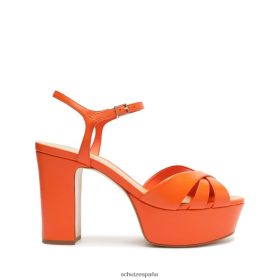 Schutz Zapatos P46XRJ639 naranja llama | Schutz sandalia keefa de napa