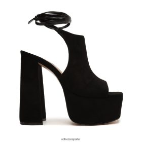 Schutz Zapatos P46XRJ666 negro | Schutz sandalia blakely de gamuza