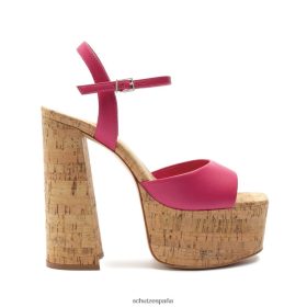 Schutz Zapatos P46XRJ684 rosa fuerte | Schutz sandalia glayce de napa