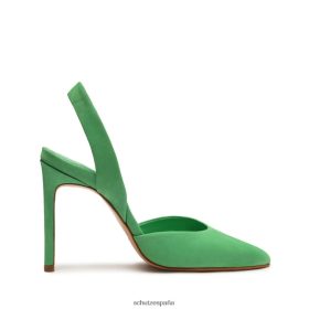 Schutz Zapatos P46XRJ720 gianni verde | Schutz zapatos de tacón lou de ante