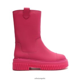 Schutz Zapatos P46XRJ783 rosa fuerte | Schutz bota de cuero jacy