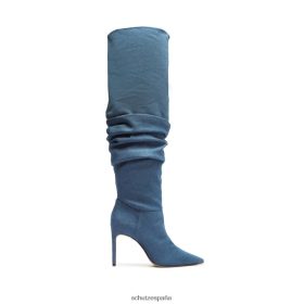 Schutz Zapatos P46XRJ792 azul | Schutz botas por encima de la rodilla ashlee