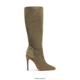 Schutz Zapatos P46XRJ798 verde militar | Schutz bota cristin ante