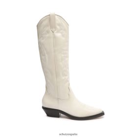 Schutz Zapatos P46XRJ822 perla | Schutz bota de cuero zachy up