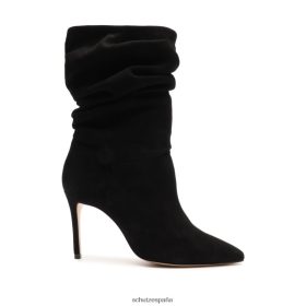 Schutz Zapatos P46XRJ837 negro | Schutz botín ashlee de gamuza